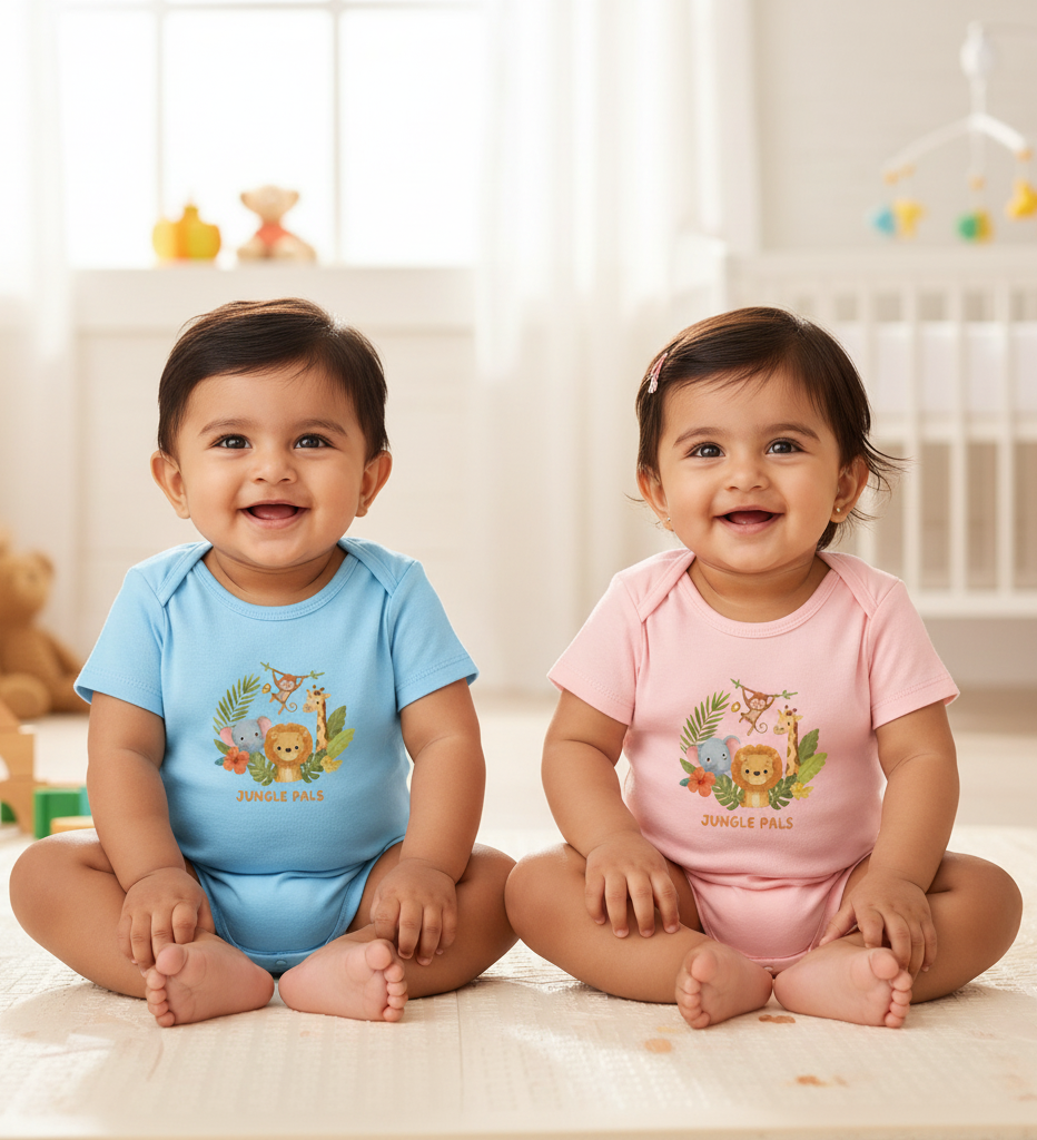 Kids Rompers - Super combed 100% cotton