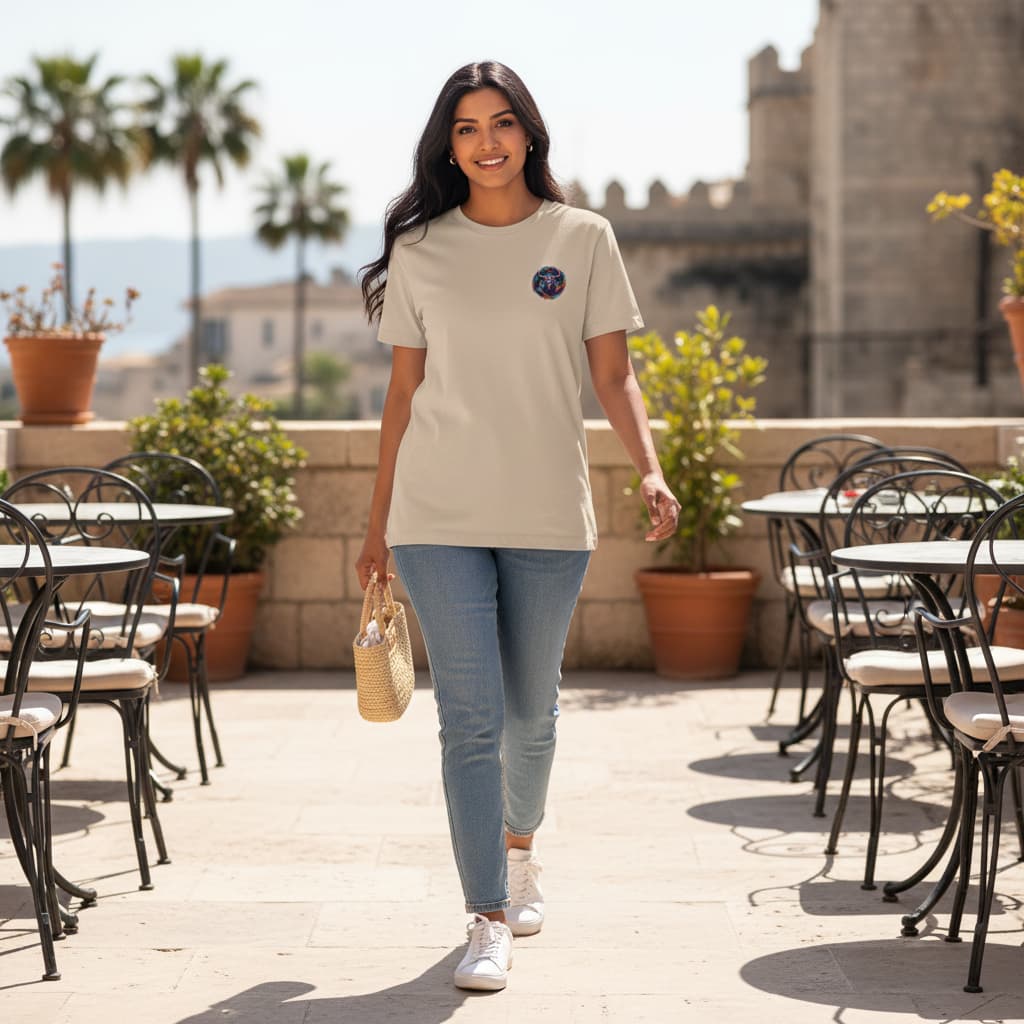 ELAN COTTS Taurus Zodiac Men & Women's Roundneck T-Shirt – 100% Cotton | 180 GSM Classic Crew Tee