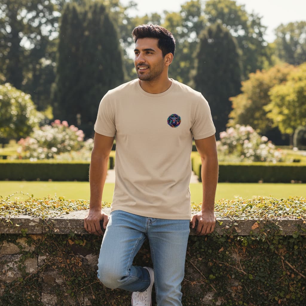 ELAN COTTS Taurus Zodiac Men & Women's Roundneck T-Shirt – 100% Cotton | 180 GSM Classic Crew Tee
