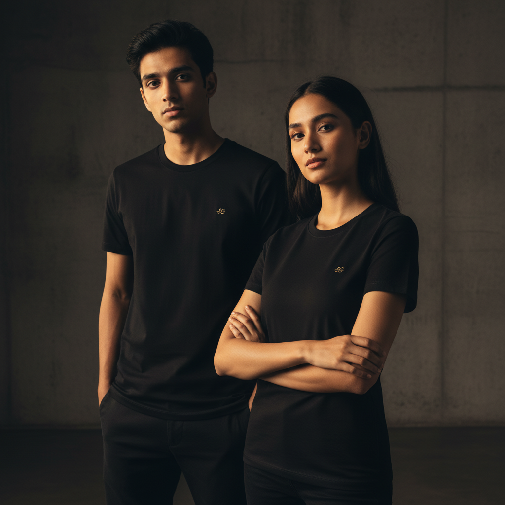 Roundneck -  Basic T-Shirt -  lightweight, breathable
