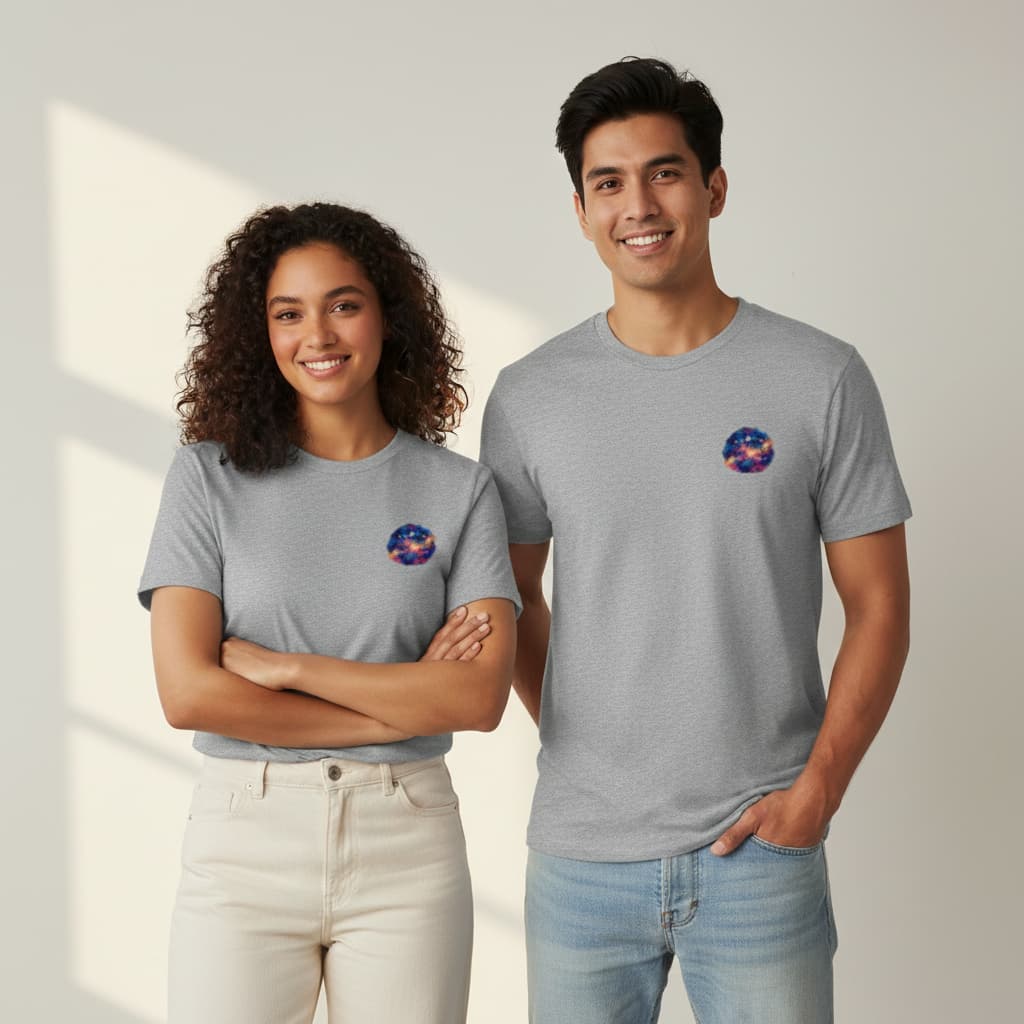 ELAN COTTS Libra Zodiac Men & Women's Roundneck T-Shirt – 100% Cotton | 180 GSM Classic Crew Tee