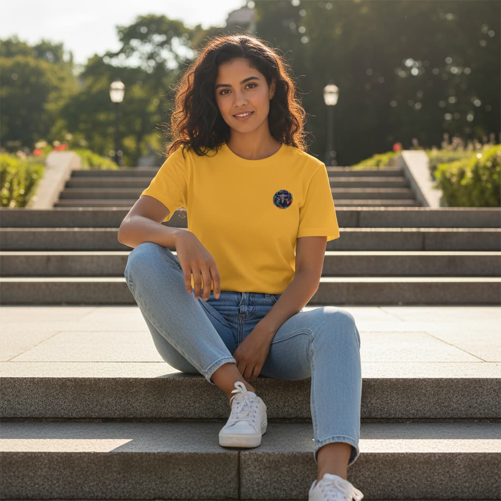 ELAN COTTS Taurus Zodiac Men & Women's Roundneck T-Shirt – 100% Cotton | 180 GSM Classic Crew Tee