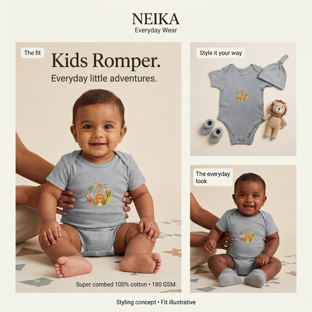 NEIKA Cotton Baby Romper