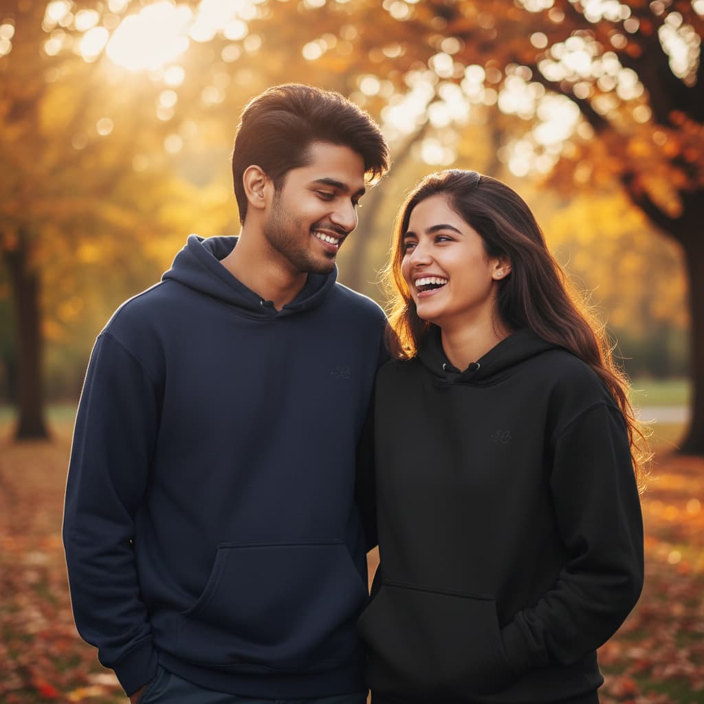 ELAN COTTS Pullover Hoodie Men & Women's – 90% Cotton 260 GSM Terry | Soft & Breathable All-Season