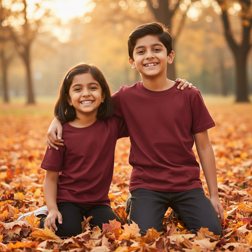 Boy's Crew Neck T-Shirt - Comfortable for All Day Wear.