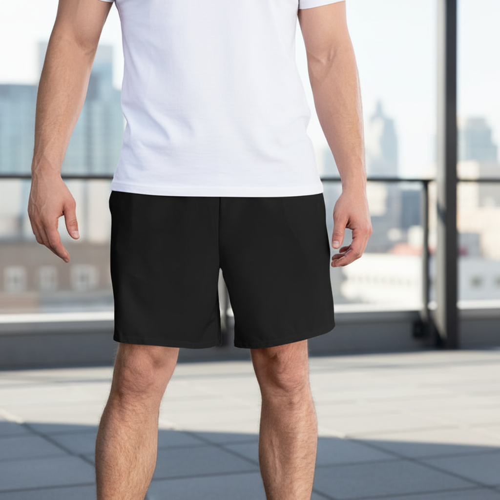 Shorts - Unisex style with slip-on pockets for added convenience.