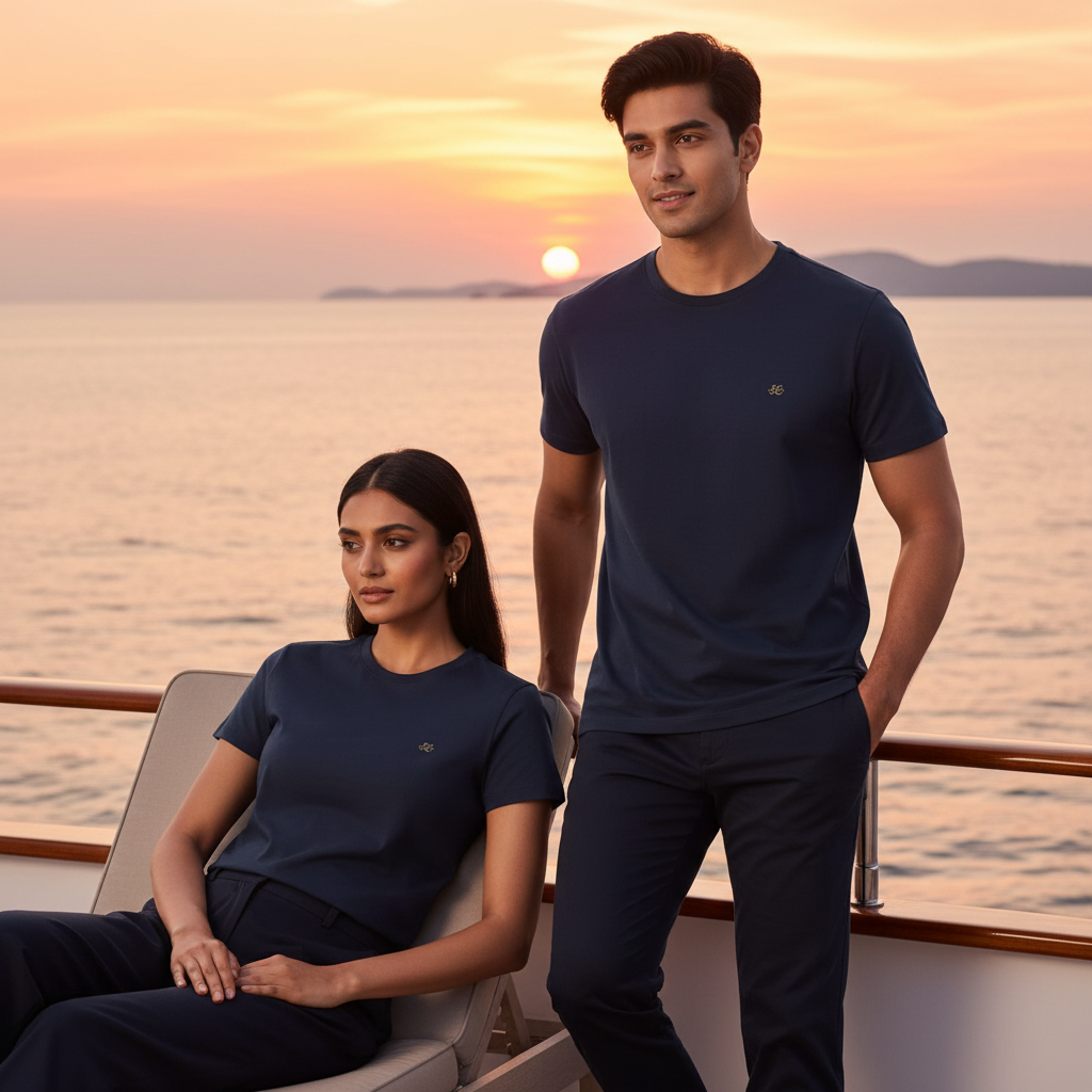 Roundneck - T-Shirt - Supima - Luxury feel, soft and breathable