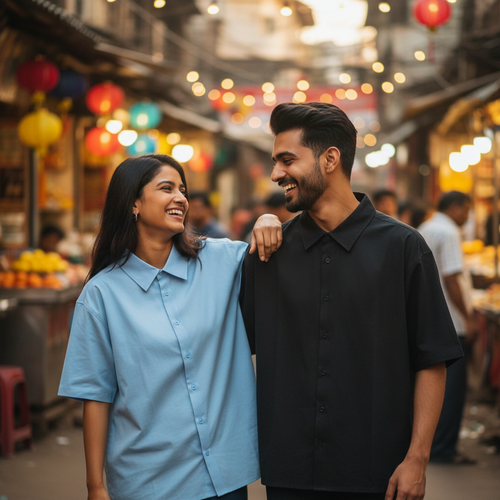 Cotton Shirt - Oversized - Easy Going Vibe