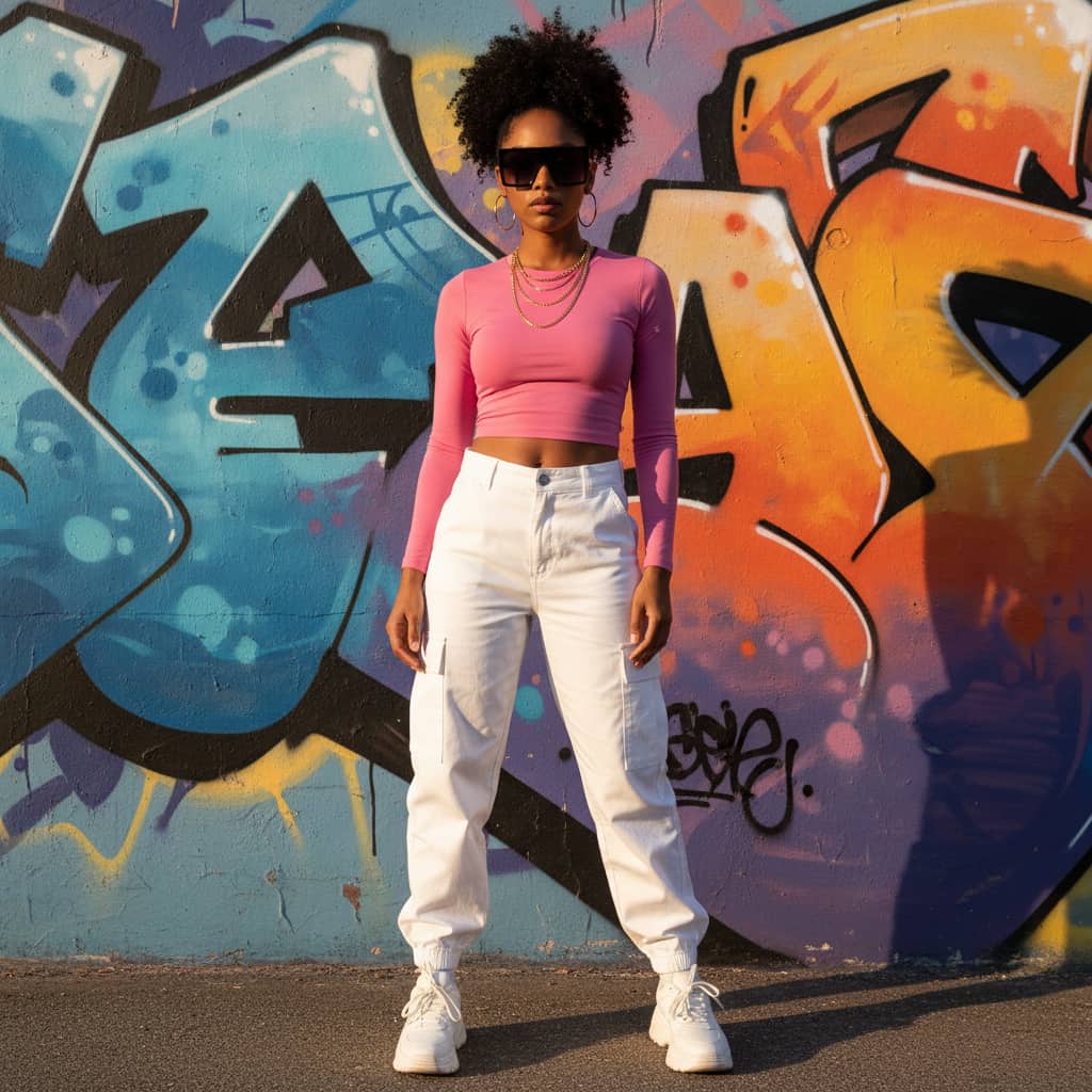 ELAN COTTS Women's Full Sleeve Crop Top – Slim Fit | 220 GSM Stretch Athleisure Wear
