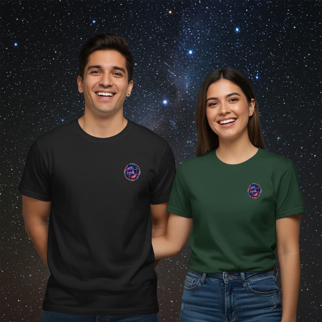 ELAN COTTS Sagittarius Zodiac Men & Women's Roundneck T-Shirt – 100% Cotton | 180 GSM Classic Crew Tee