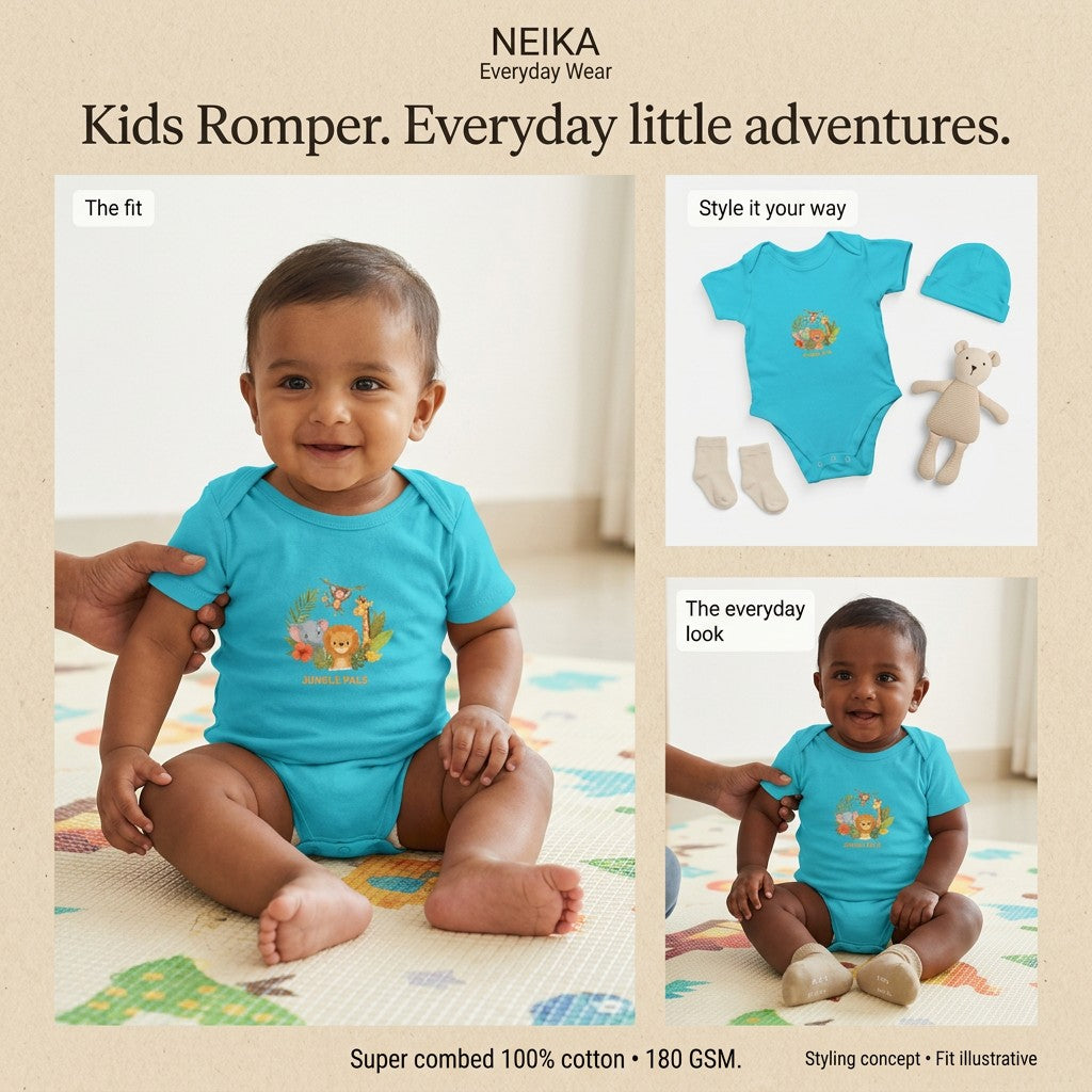 NEIKA Cotton Baby Romper