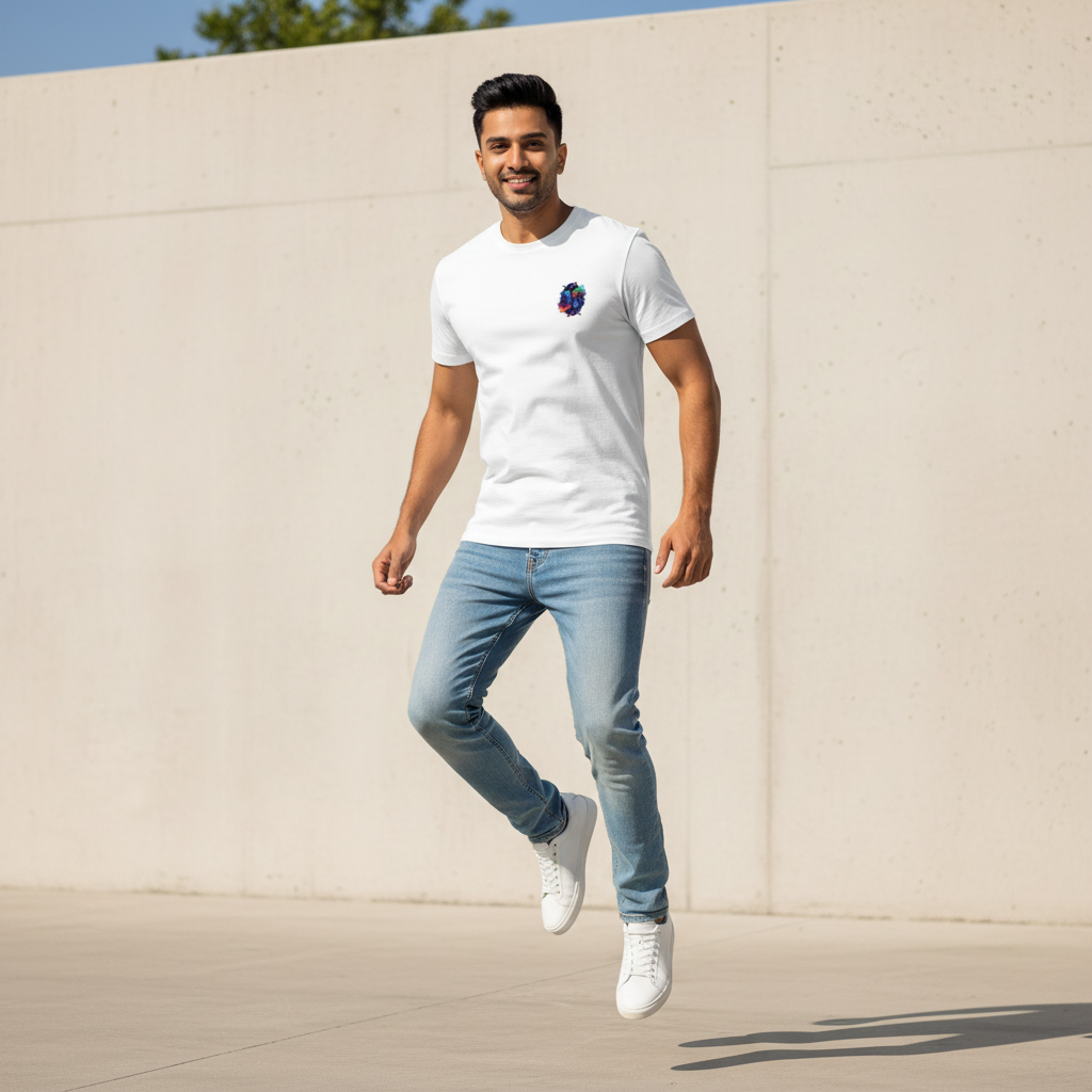 Roundneck - Zodiac Sign - Gemini - Classic Crew T-Shirt