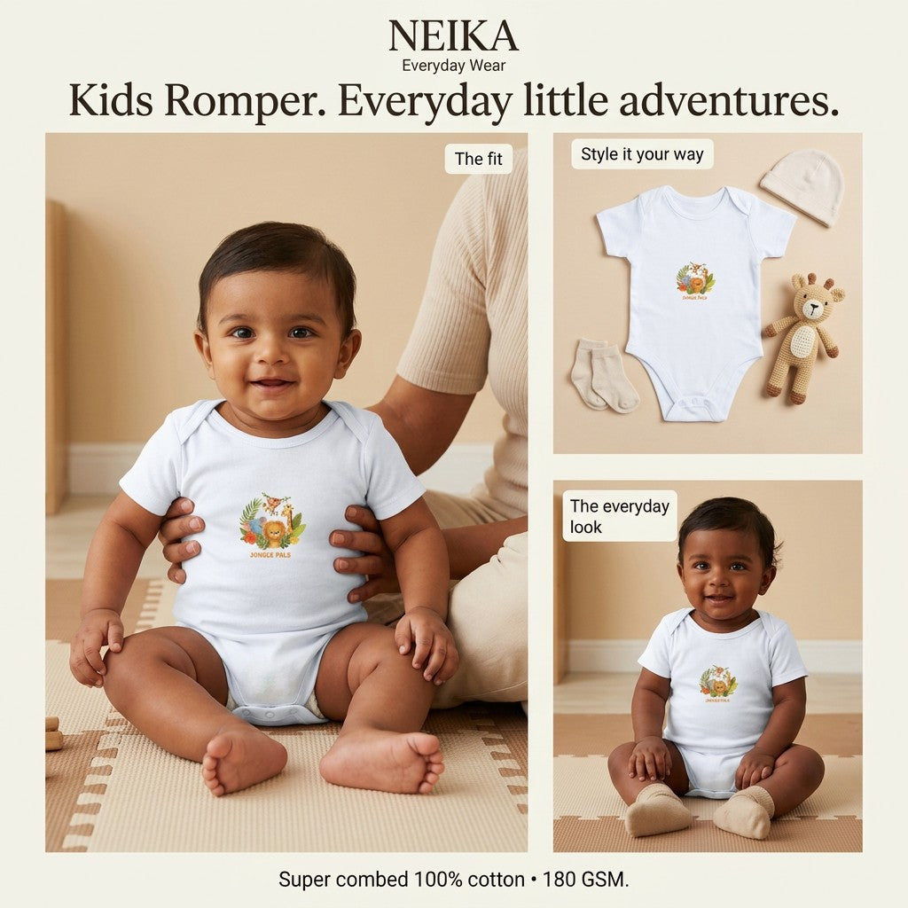 NEIKA Cotton Baby Romper