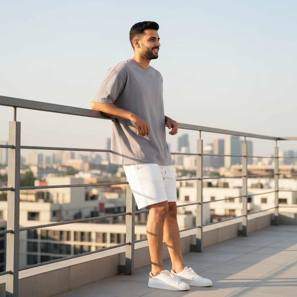 ELAN COTTS Men & Women's Terry Shorts – 260 GSM 90% Cotton | Premium Soft, Breathable & Built to Last